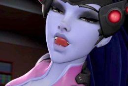 Widowmaker Blowjob like Pro – Rule 34 Video