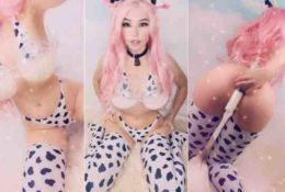 Belle Delphine Milky Photoshoot Nudes!