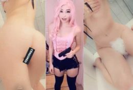 Belle Delphine Nude Shower Snapchat Video!