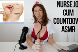 Redhead Nurse Gives You ASMR JOI