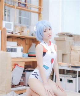 Chono Black Hot Rei Ayanami Swimsuit