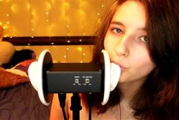 AftynRose ASMR Licks These Ears Just a Little Bit Video