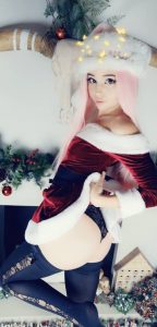 Belle Delphine Christmas Cosplay Snapchat Leaked