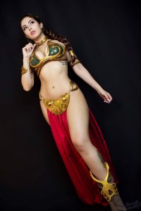 Danielle Vedovelli Slave Leia Cosplay