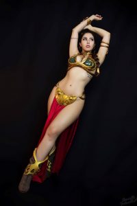 Danielle Vedovelli Slave Leia Cosplay