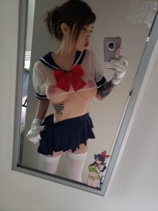 April Hylia Nude Schoolgirl