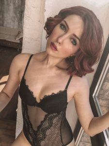 Helen Stifler Black Widow Lingerie