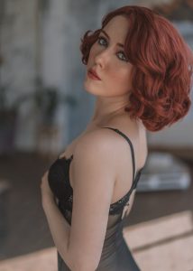 Helen Stifler Black Widow Lingerie