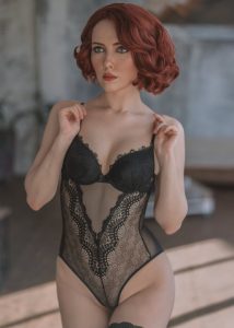 Helen Stifler Black Widow Lingerie