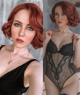 Helen Stifler Black Widow Lingerie