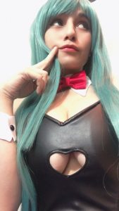 Hey Shika as Bunny Bulma