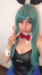 Hey Shika as Bunny Bulma