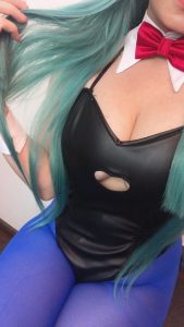 Hey Shika as Bunny Bulma