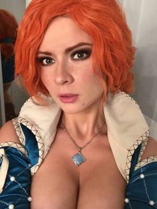 Jannet Incosplay Nude Triss Merigold Cosplay Leaked