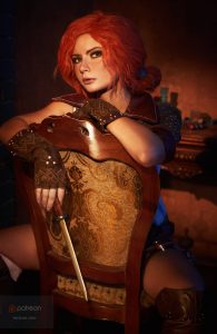 Jannet Incosplay Nude Triss Merigold Cosplay Leaked