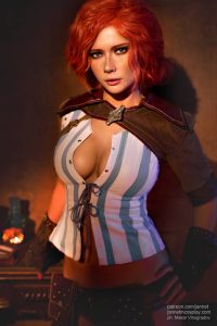 Jannet Incosplay Nude Triss Merigold Cosplay Leaked