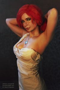 Jannet Incosplay Nude Triss Merigold Cosplay Leaked