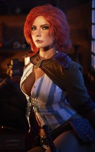 Jannet Incosplay Nude Triss Merigold Cosplay Leaked