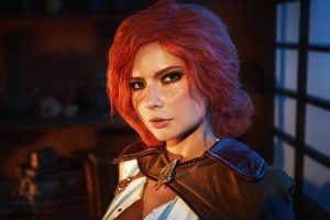 Jannet Incosplay Nude Triss Merigold Cosplay Leaked