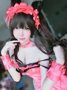 Sally-Dorasnow Patreon Kurumi Valentine Cosplay