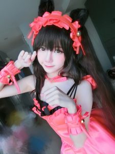 Sally-Dorasnow Patreon Kurumi Valentine Cosplay