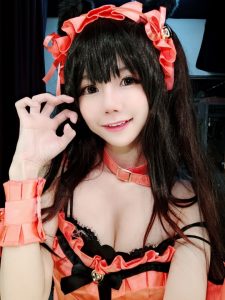 Sally-Dorasnow Patreon Kurumi Valentine Cosplay