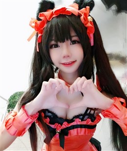 Sally-Dorasnow Patreon Kurumi Valentine Cosplay