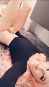 Belle Delphine Lewd Snapchat Ass Teasing Leaked