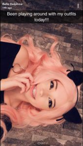 Belle Delphine Lewd Snapchat Ass Teasing Leaked