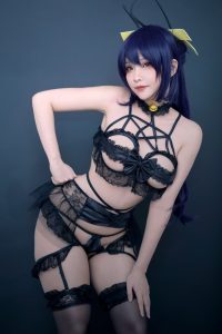 Hana Bunny Akeno Devil Lingerie