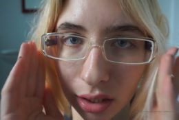 Lina Beana ASMR Onlyfans Lens Licking Video