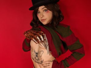 Rusty Fawkes Freddy Krueger Cosplay