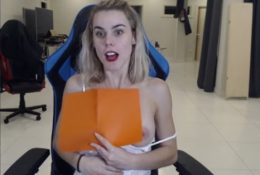 Twitch Streamer Accidental Nip Slip Video