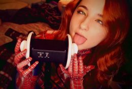 AftynRose ASMR Maryjane Ear Licking Video