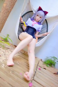 Hidori Rose Bronya Bikini Cosplay