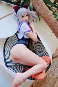 Hidori Rose Bronya Bikini Cosplay