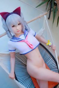 Hidori Rose Bronya Bikini Cosplay