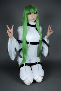 Meggii Cosplay C.C Code Geass