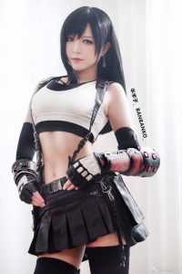 Banbanko Tifa Lockhart Cosplay