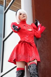 Meggii Cosplay 2B Red (Nier Automata)