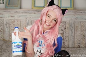 Onlyfans Belle Delphine Milk Set Lewd Photos