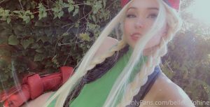 Belle Delphine Cammy Street Fighter