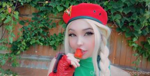 Belle Delphine Cammy Street Fighter