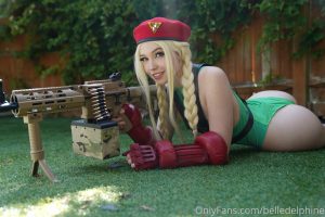 Belle Delphine Cammy Street Fighter