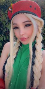 Belle Delphine Cammy Street Fighter