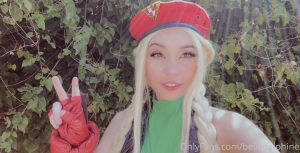 Belle Delphine Cammy Street Fighter