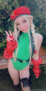 Belle Delphine Cammy Street Fighter