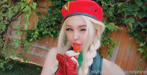 Belle Delphine Cammy Street Fighter