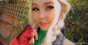 Belle Delphine Cammy Street Fighter