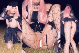 Belle Delphine Night Time Outdoors OnlyFans Video